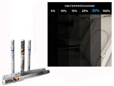 Плёнка тонировочная MTF "Америка"  35% (0.75м х 3м) /1/30