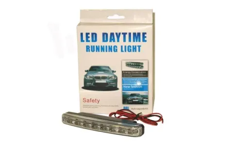 Огни ходовые DRL, 8 LED МТ 1/100_