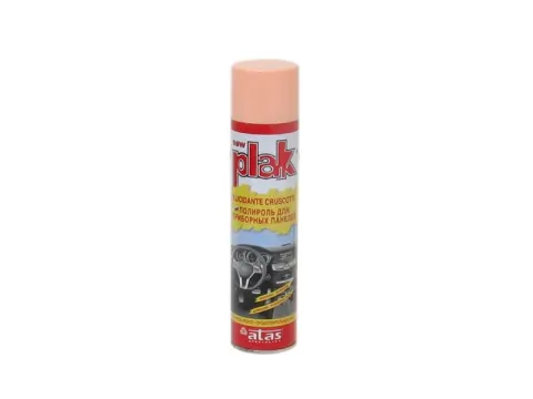 Полироль салона, спрей "PLAK"  400гр. Персик 1/24