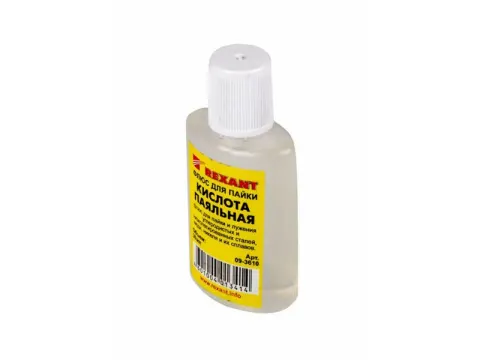 Флюс для пайки 30 мл Rexant (паяльная кислота)