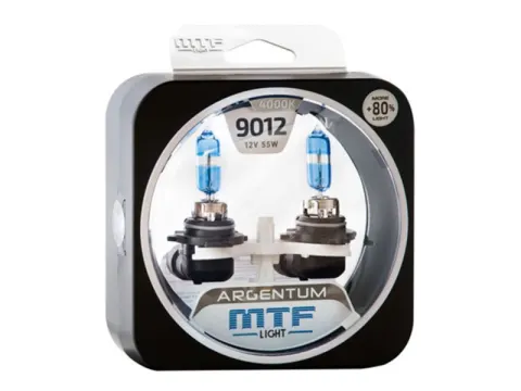 Набор ламп MTF HIR2 9012 12V55W Argentum +80% (Корея)
