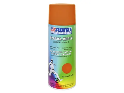Краска спрей ABRO SP-065-AM (Оранжевая) 1/12