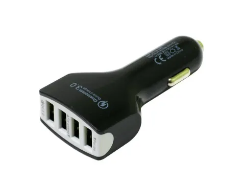 АЗУ в прикуриватель  4хUSB 4 гнезда  YY-008  (5v)
