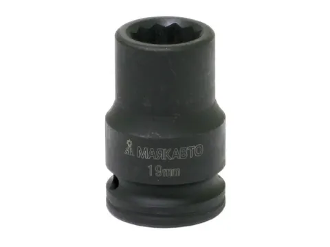 Головка ударная    19мм  3/4" 12гр. МАЯКАВТО™  1/100_
