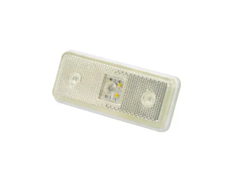 Указатель габаритов  2326W 12/24v (белый)  /1/20