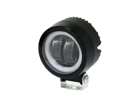 Фара светодиод. дополнит. 2 Cree smd 20 Вт, 2х10 Вт, 12-36 В, 85х50 мм, круглая комбо /1/50_