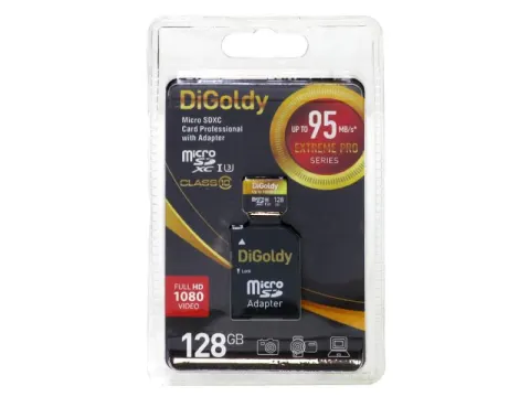 Карта памяти Micro SD 128 GB  UHS-1 U-1 10класс /1