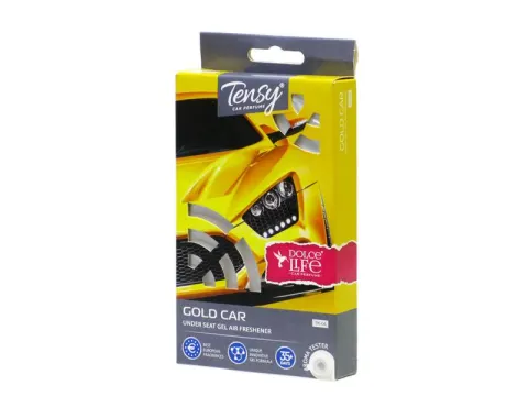 Освежитель воздуха "Tensy" (Gold car) гел. ос. с проб. Z.TK-04