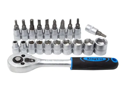 Набор инструментов 22пр. 1/4" (6гр.) KINGTUL