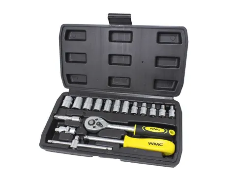 Набор инструментов 17пр. 1/4''(6гр.) (4-13мм) WMC TOOLS