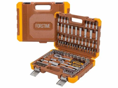 Набор инструментов 108пр. 1/4", 1/2" (6гр.) FORSTIME
