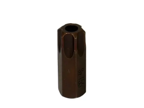 Бита Т55 TORX, 6 лучей, L=30mm с отверстием МАЯКАВТО™ 1/10/80/800_