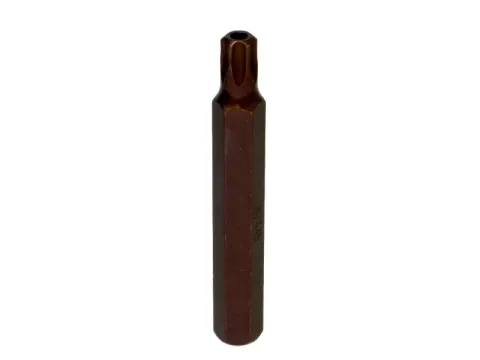 Бита Т45 TORX, 6 лучей, L=75mm с отверстием МАЯКАВТО™ 1/10/50/500_