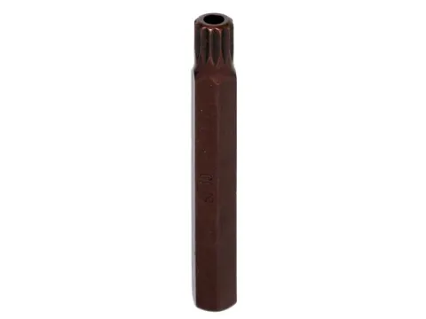 Бита М10 SPLINE, 12 лучей, L=75mm с отверстием МАЯКАВТО™ 1/10/50/500_