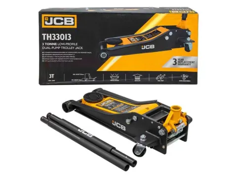 Домкрат подкатной гидравлический 3т (h min 75мм, h max 505мм) JCB