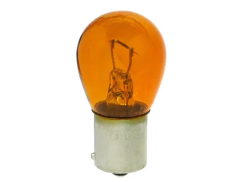 Лампа МАЯК A24V 21W BAU15S ORANGE(смещ.цоколь) /100