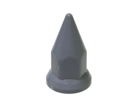 Колпачок колесный на ГАЙКУ 33 мм, серый ВЫСОКИЙ (ШИП) МК-КО-51 /1/100/300