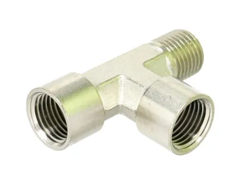 Фитинг -тройник 1/4"  М-М-П