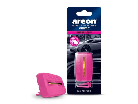 Освежитель воздуха "Аreon VENT 7" на дефлектор, Bubble Gum\Бабл Гам /1/24