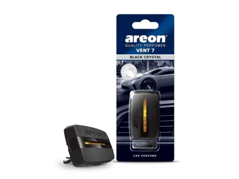 Освежитель воздуха "Аreon VENT 7" на дефлектор, Black Crystal\Черный кристал /1/24