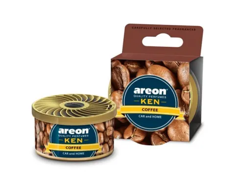 Освежитель воздуха "Areon KEN" в банке, Coffee\Кофе /1/12