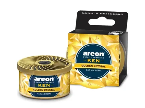 Освежитель воздуха "Areon KEN" в банке, Golden Crystal\Золотой кристал /1/12
