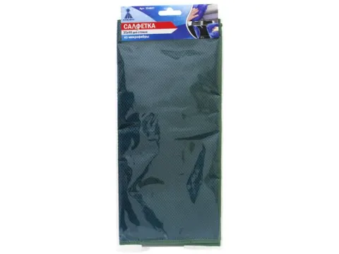 Салфетка Микрофибра 35*40 для стекла МАЯКАВТО™1/200_