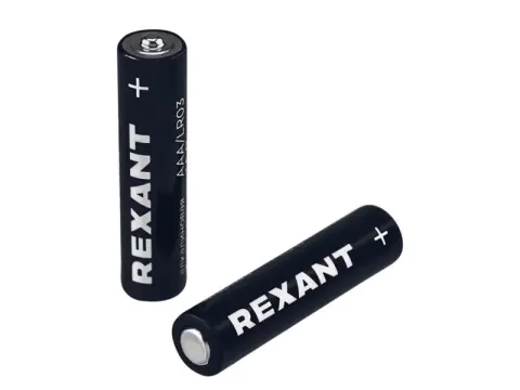 Батарейки алкалиновые AAA/LR03 REXANT (бл. 2шт) /2