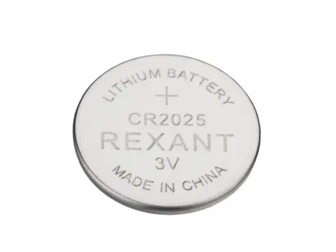 Батарейки литиевые CR2025 3В блистер 5 шт. REXANT /5