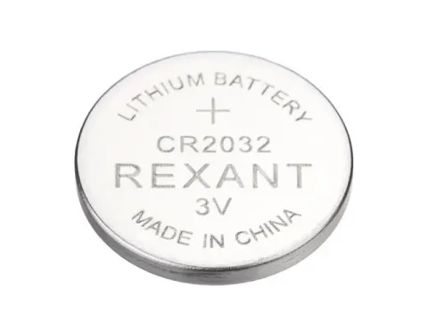 Батарейки литиевые CR2032 3В блистер 1 шт. REXANT /1