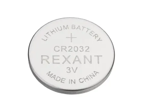 Батарейки литиевые CR2032 3В блистер 5 шт. REXANT /5