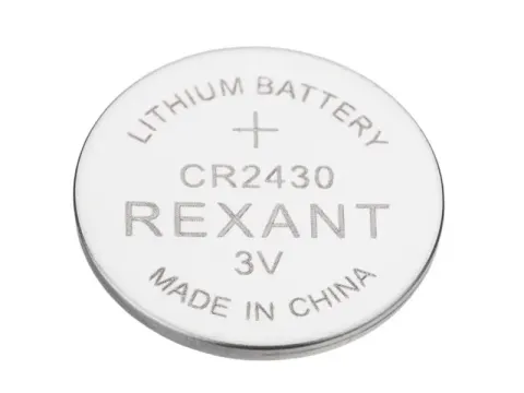 Батарейки литиевые CR2430 3В блистер 5 шт. REXANT /5