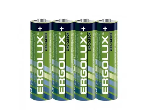 Батарейки  Ergolux 4S  AАA R03 1,5V /4/60/1200