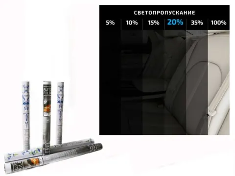 Плёнка тонировочная MTF "Америка"    20% (0.5м х 3м) /1/30