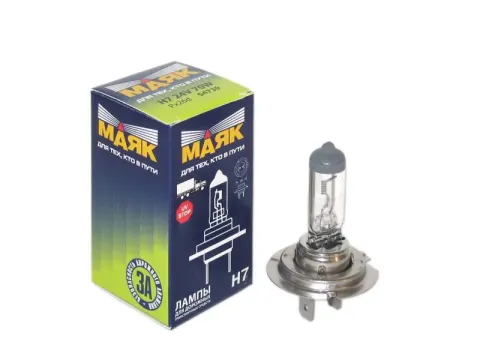 Лампа МАЯК Н7 24- 70 Px26d 1/10/100/400