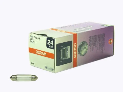 Лампа Osram C24V5W SV8.5/8 41мм 6424 /10/50