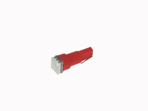 Светодиод Т 5 - 1SMD  5050 красный  /10/100_