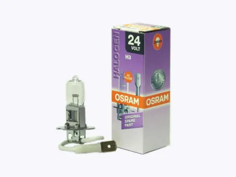 Лампа Osram   H3 (70) 24V РК22s /1/10/100