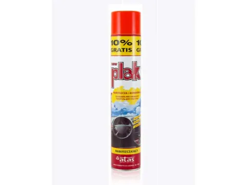 Полироль салона, спрей "PLAK"  750гр. Клубника 1/24