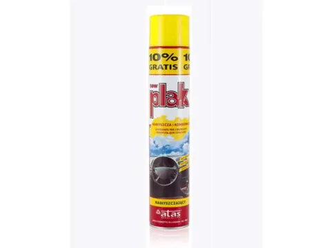 Полироль салона, спрей "PLAK"  750гр. Лимон 1/24