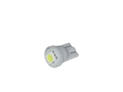 Светодиод 12V T10 1SMD (5050) W2,1x9,5D WHITE "Маяк" /10